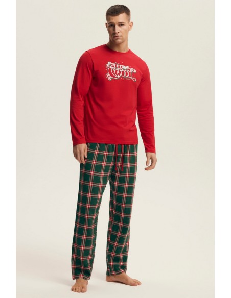 Pajamas men's nougat 43459 aw25 Henderson