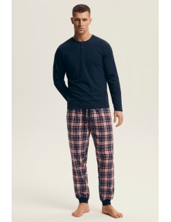 Pajamas men's noir 43457 aw25 Henderson