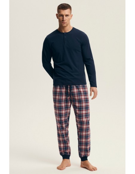 Pajamas men's noir 43457 aw25 Henderson