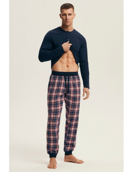 Pajamas men's noir 43457 aw25 Henderson