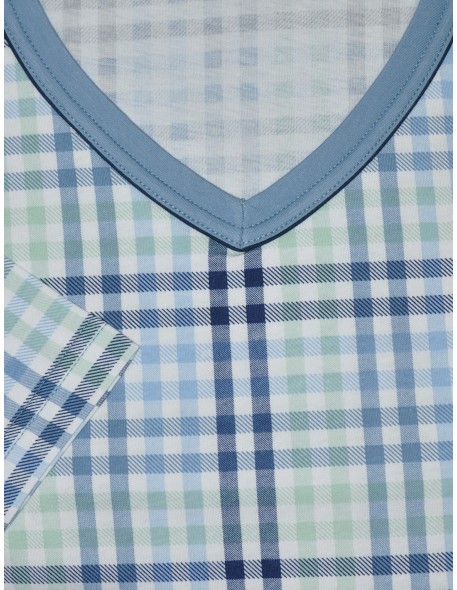 Piżama męska długi rękaw m-2xl, Luna 795