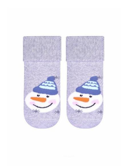 Skarpetki art.156 frotta zimowe wzory niemowlęce 11-19 Steven