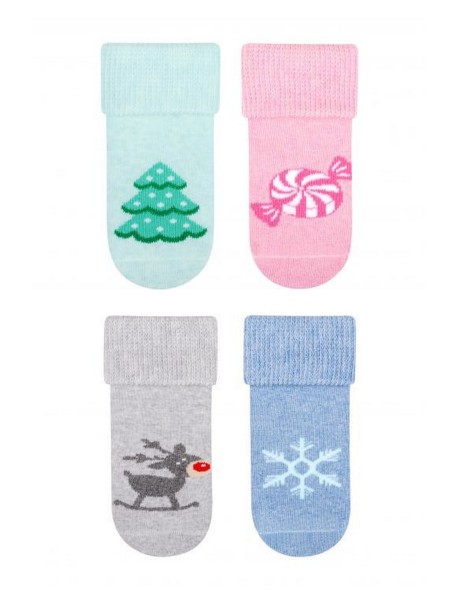 Socks art.156 frotta zimowe wzory for babies...