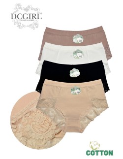 Figi 72148 a'2 m-xl bawełna Dc Girl