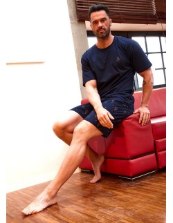 Piżama 326/297 night kr/r christmas s-2xl męska Cornette