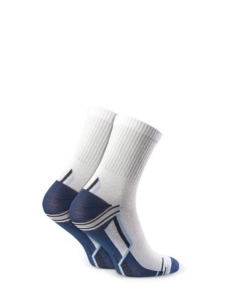 Skarpety art.022 sport chłopięce wzór 35-37 Steven