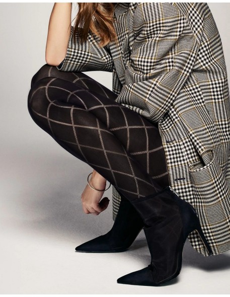 Rajstopy rombo grandi 60 den 2-4 Veneziana