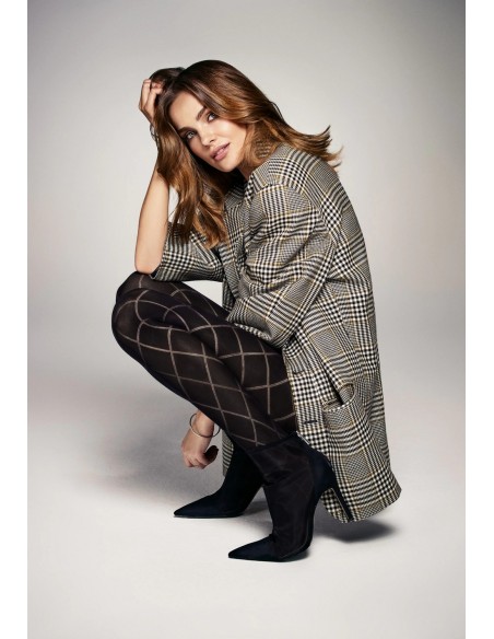 Tights rombo grandi 60 den 2-4 Veneziana