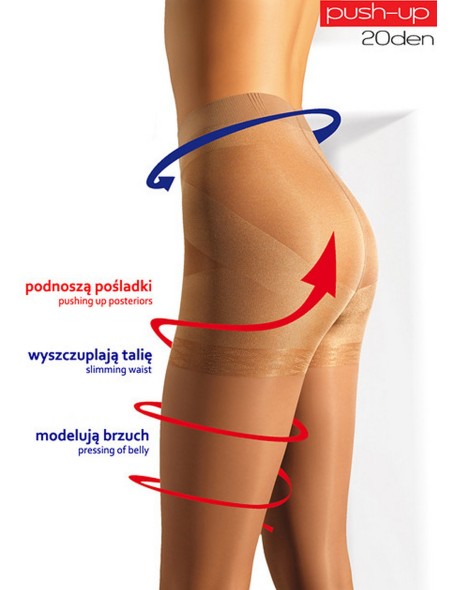 Tights push-up 20 den 2-4 Mona