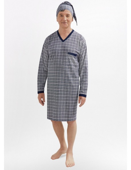 Shirt grid 501 dł/r sylwester ii m-2xl Martel