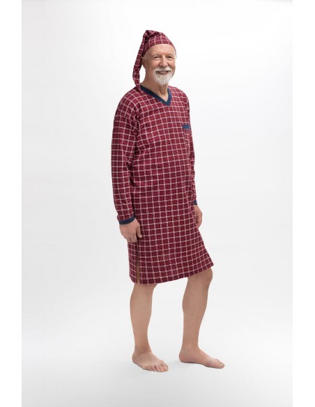 Shirt grid 501 dł/r sylwester ii m-2xl Martel