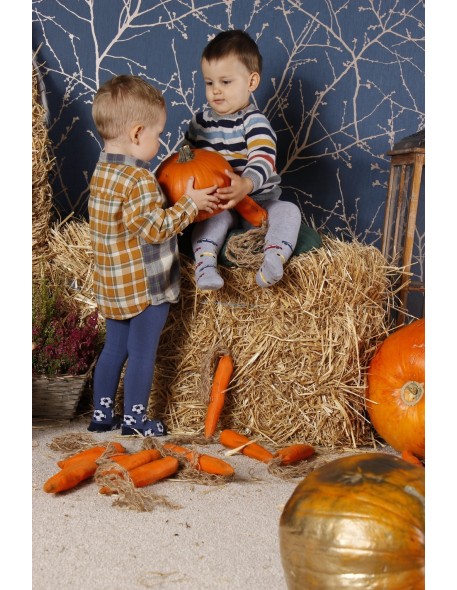 Tights u28.n01 for boys patterned 92-122 Wola