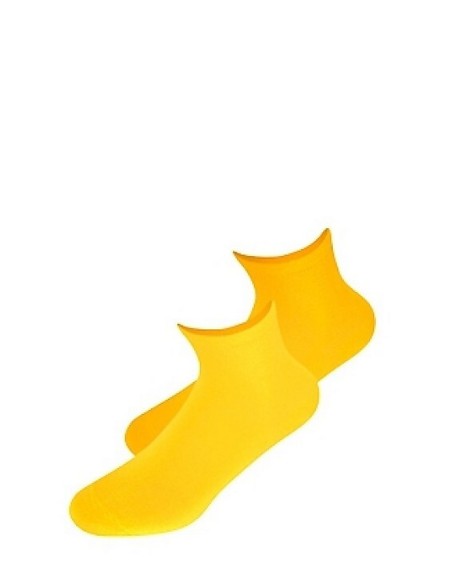 Socks w44.000,u44.000 teens smooth yellow 33-38 Wola