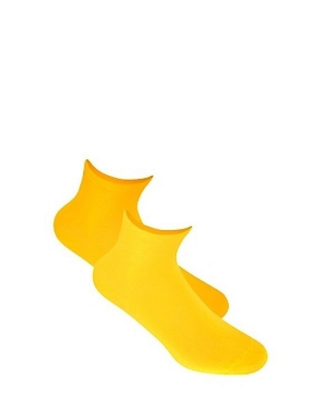 Socks w44.000,u44.000 teens smooth yellow 33-38 Wola