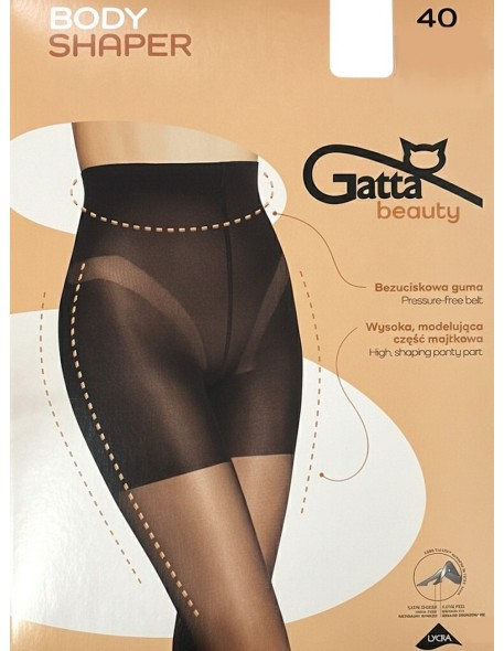 Rajstopy body shaper 40 den 5-xl Gatta