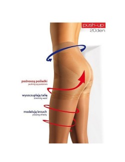 Tights push-up 20 den 6-xxl Mona 2