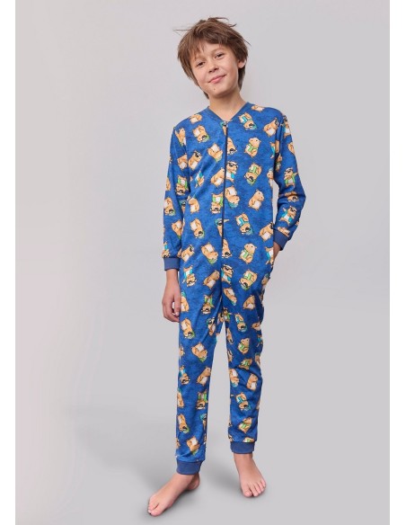 Overalls kids boy 185/183 capybara 2 dł/r 86-128 Cornette