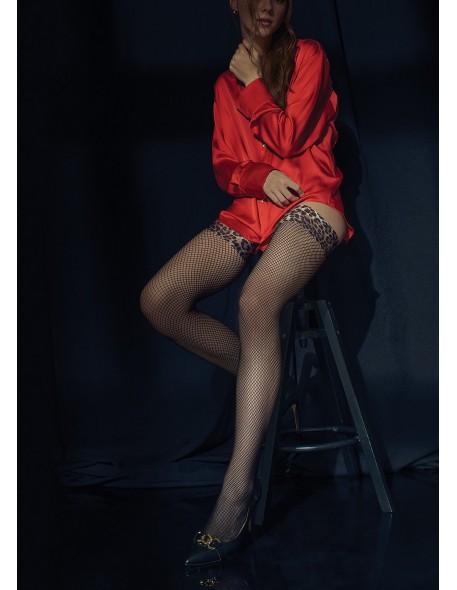 Pończochy 22213 playful cabarette 1-4 Knittex