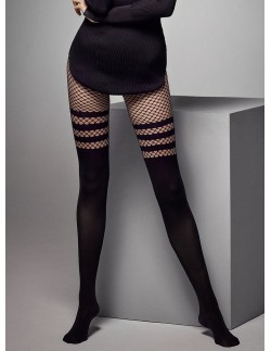 Rajstopy luna rete 40 den kabaretka 2-4 Veneziana