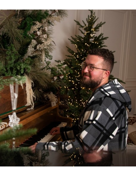 Szlafrok de lafense 034 kocyk m-2xl męski Forex