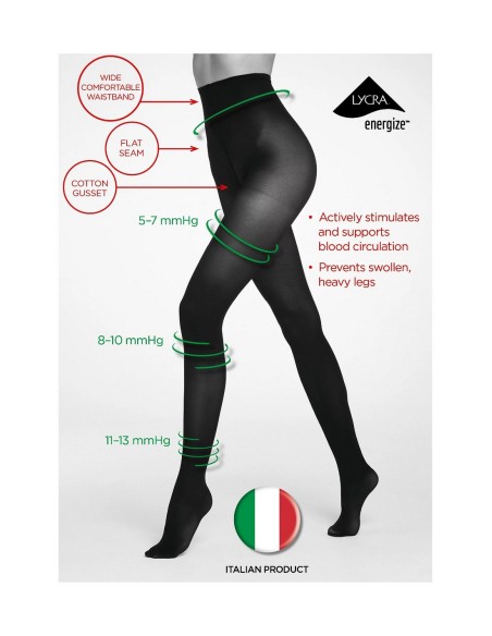 Rajstopy strong press 40 den 5-xl Veneziana