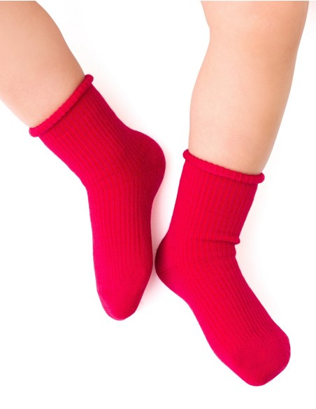 Socks art.130 merino wool stripe children's pressure-free 17-25 Steven