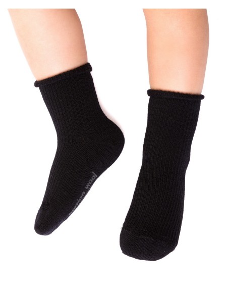 Skarpety art.130 merino wool prążek dziecięce bezuciskowe 17-25 Steven