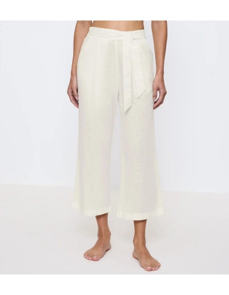 Summer wear trousers silk white Triumph