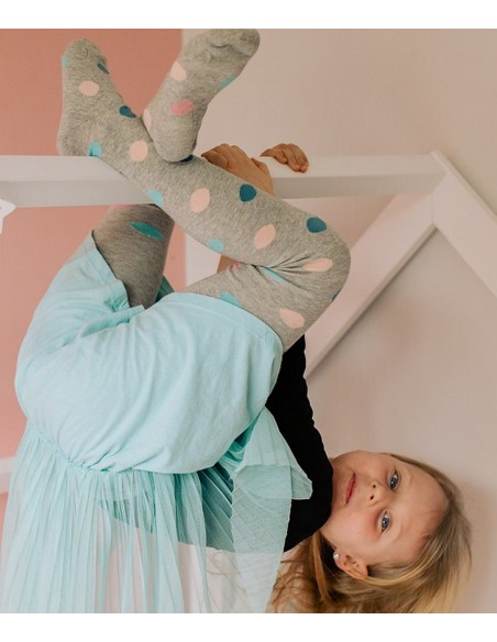 Tights u38.01n girly patterned 128-158 Wola