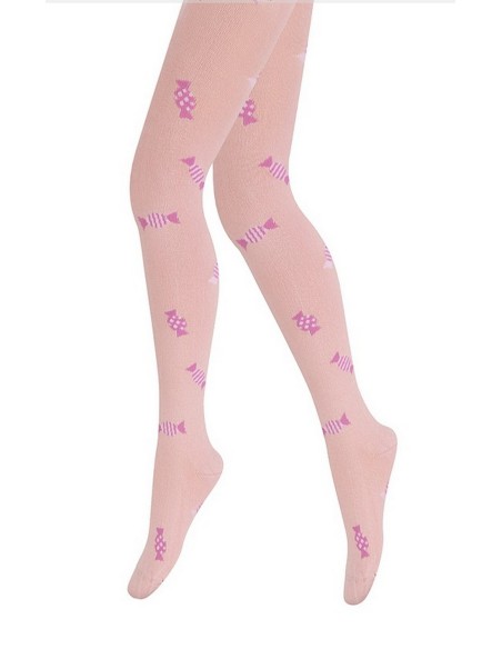 Tights u38.01n girly patterned 128-158 Wola