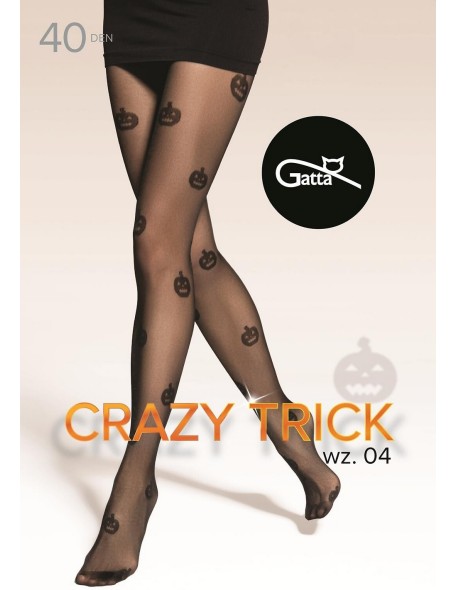 Rajstopy crazy trick wz.04 40 den 2-4 Gatta