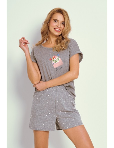 3324 pajamas women's bianca s-xl Taro