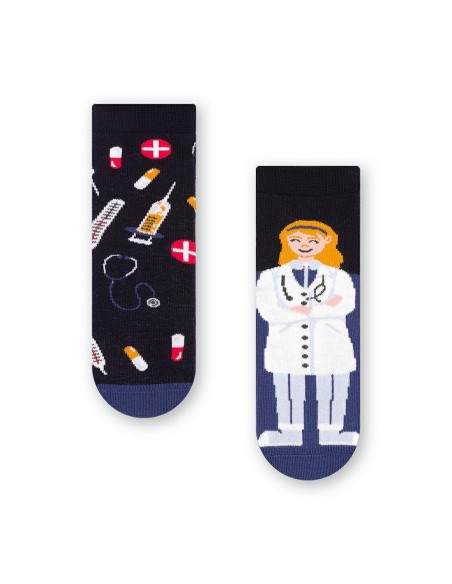 Socks art.014 girl asymetryczne 26-34 Steven