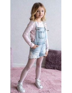 Tights dr 1822 olimpia ażur pattern 0-5 lat Knittex