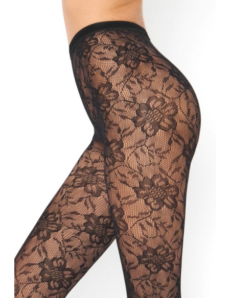 Tights rosa stile ażur 1-5 Veneziana