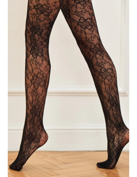 Rajstopy rosa stile ażur 1-5 Veneziana
