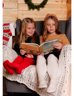 Tights w38.000 teens with cotton smooth 128-158 Wola Gatta 2