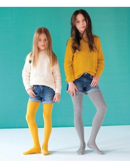 Tights w38.000 teens with cotton smooth 128-158...