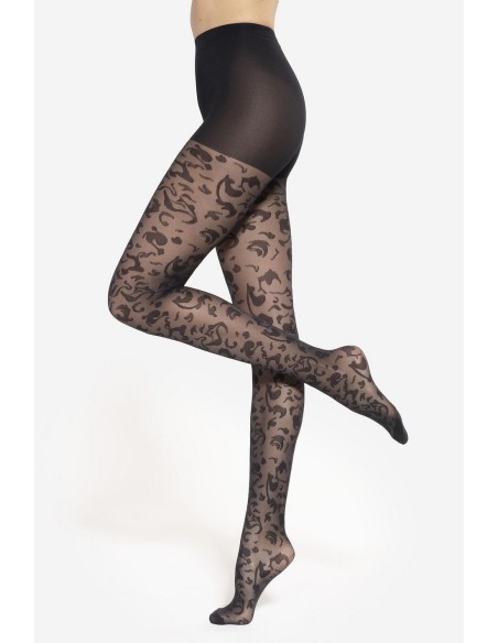 Tights trendy floral wz.05 40 den 2-4 Gatta
