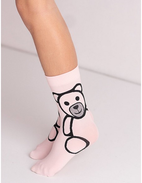 Socks dr 2409 bear 40 den Knittex