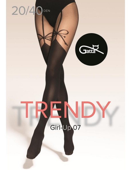 Rajstopy girl-up wz.07 20/40 2-4 Gatta