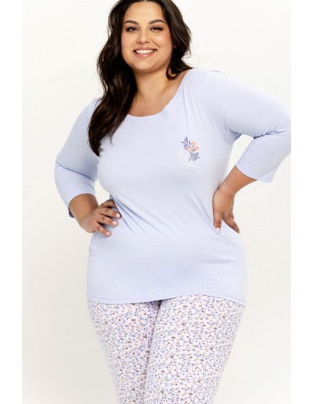Piżama damska bawełniana Taro Ariella 3256 2xl-3xl