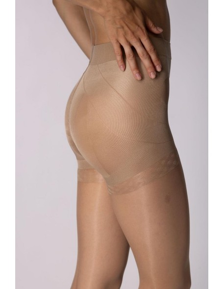 Rajstopy push-up 15 den 1-4 Mona