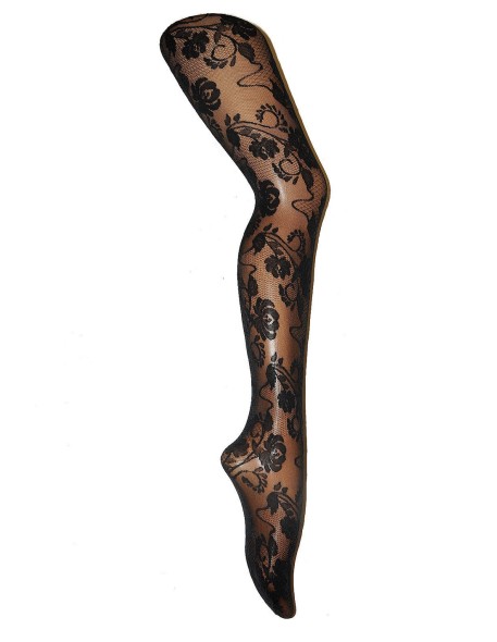 Tights fiori 20 den 5-xl Veneziana