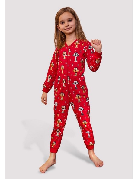 Kombinezon kids girl 954/199 dog 3 86-128 Cornette