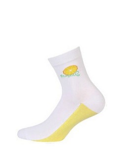 Skarpety w44.01p dziewczęce wybrane wzory 33-38 Wola