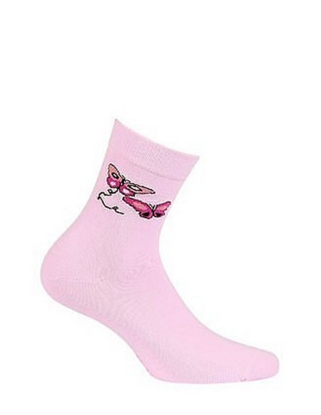 Skarpety w44.01p dziewczęce wybrane wzory 33-38 Wola