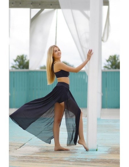 Skirt-pareo dan 13 dancing 13 s-2xl Self