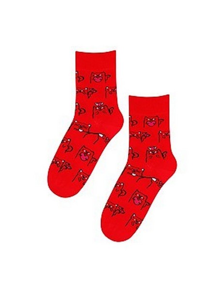 Socks w84.01p woman casual walentynkowe 36-41 Wola