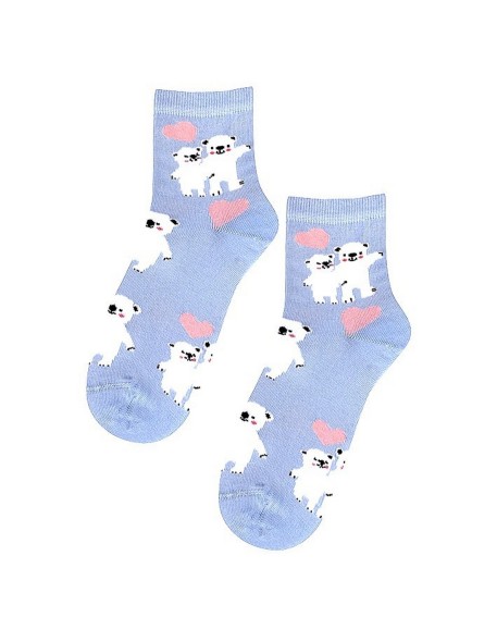Socks w84.01p woman casual walentynkowe 36-41 Wola